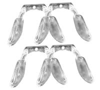 CIYODO 4pezzi Tappetini Per Naso in Silicone Naselli Antiscivolo Per Montature e Sole Cuscinetti Per Naso Forniture Per