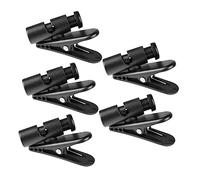 CIYODO 5 Clip Per Microfono Cuffie Auricolari Cavi Cavi Usb Realizzate in Materiale Abs Pc Durevole E Pratico Per Aule Discorsi Spettacoli Teatrali