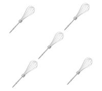 CIYODO 5 Pezzi Accessori per Sbattitore Elettrico Acciaio Inossidabile Frusta per Uova Cucina Facilita La Preparazione Dessert e