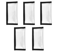 CIYODO 5 Pezzi Coperture Trasparenti per Esche da Pesca in PVC Protezione Ganci Antiforatura per Attrezzi da Pesca per Conservazione e Prevenzione Aggrovigliamento