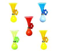 CIYODO 5 Pezzi Corno Bici per Portatile Clacson Manubrio con Suono Forte e Campanello Ciclo Sicurezza per Ragazzi e Ragazze Facile da Installare per Ciclismo all Aperto