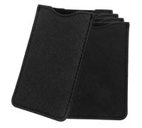 CIYODO 5 pezzi Custodie Protettive in PU per Pettini Corti Manicotti Leggeri e Resistenti per Viaggio Accessori con Design e Versatile Custodia Morbida Antigraffio per Pettini e