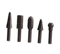 CIYODO 5 Pezzi Set Di Lime Rotanti Per Legno Testa Di Rettifica Elettrica Utensili Per Trapano Per Incisione Intaglio E Foratura