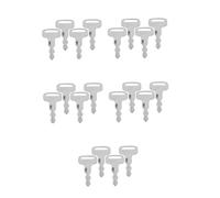 CIYODO 5 Set Chiavi Accensione Ricambio per Golf Cart Compatibili Robustezza Funzionamento Liscio per Carrelli Elettrici 4 * 5