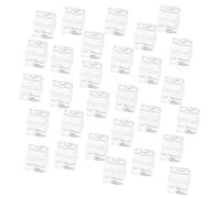 CIYODO 50 Cubetti Di Ghiaccio Riutilizzabili Lavabili Ghiaccio Finto Non Sciogliuto Per Cocktail Trasparente Per Accessori Fotografici Riempitivo Per Vasi E Decorazioni