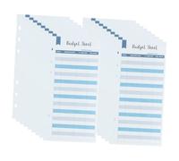 CIYODO 50 fogli Budget Planner per Raccoglitore Schede Spese Contanti per Organizzatore Bilancio Mensile e Settimanale per Casa e Ufficio