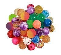 CIYODO 50pezzi Palline Rimbalzanti Gomma Colorate Per Giochi Acquatici e Feste Per Per Compleanni e Attività Ludiche