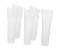 CIYODO 5pezzi Flaconi Da Viaggio Ricaricabili in Pvc e Pp Ecocompatibili Contenitori Per Shampoo Bagnoschiuma Lozione Corpo Detergente Viso Lozione Tonificante Crema Mani Crema Solare Ada