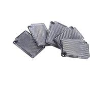 CIYODO 5pezzi Pannello Retroriflettente Quadrato Ad Effetto Riflettente Per Sistemi Fascio Componente Rilevatore Retroriflettente Accessorio Fotoelettrico Quadrato