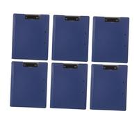 CIYODO 6 Pezzi Cartellina Portablocco Multifunzione Doppia Clip Orizzontale e Organizer Documento Leggero per Ufficio Conferenze e Scuole Supporto Scrittura Flessibile