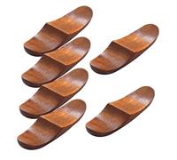 CIYODO 6 Pezzi Poggia Bacchette in Legno Naturale Supporto per Bacchette Cucchiai E Forchetta Porta Utensili Decorazione Tavolo da Pranzo