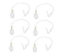 CIYODO 6 Pezzi Squeaker Per Giocattoli Orecchie Di Coniglio in Plastica Inserti Per Sonaglio Per Cani E Giocattoli Che Mangiano I Conigli