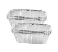 CIYODO 60 Pezzi Rivestimenti in Alluminio per Camping Vaschette per di Resistenti al Accessori Esterni per e Barbecue