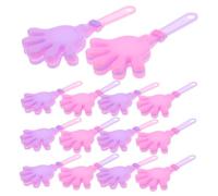CIYODO 60pezzi Battimani Piccoli in Plastica Colorata per Rumore Giocattoli Rumorosi per Mani Clapper per Feste Sport e Attività Ricreative all Ingrosso