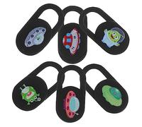 CIYODO 6pezzi Copertura Webcam Privacy Slide per Laptop e Tablet Design Creativo e Sicuro per Proteggere La Tua Privacy con Materiale Affidabile e Facile Installazione