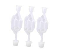CIYODO 6pezzi Tappi Per Bottiglie Di Vino in Con Foro Per Resistenti Al Calore Freddo Per Sigillare Ermeticamente e Conservare Vino Fresco