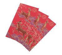 CIYODO 8 Pezzi Buste Rosse Cinesi Stampate Hong Bao Festive in con Buste Regalo Resistenti per Capodanno e Celebrazioni Design con Simboli