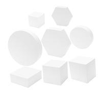 CIYODO 8 Pezzi Cubo Geometrico in Schiuma Oggetti Di Scena Per Foto Per Cosmetici E Trucco