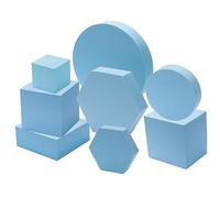CIYODO 8 Pezzi Geometria Cubo Schiume Puntelli Cubo Di Schiuma Oggetti Di Scena Fotografici Foto Prop Cubi Di Schiuma Puntello in Schiuma Cubo Geometrico Schiuma Polimerica