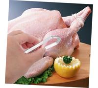 CIYODO 8 pezzi Pinzette da Cucina in Acciaio per Rimozione Lische e Pinzette di Precisione per Preparazione Alimentare Strumenti Versatili per Spigola