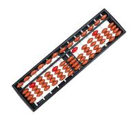 CIYODO Abaco Educativo Portatile da Aste in Plastica e bambù Strumento Aritmetico per Studenti e Ragazzo Ragazza Abaco Classico Leggero per Calcolo e Apprendimento Matematico Colore