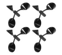 CIYODO Accessori Anemometro a Tre Tazze 4 Pezzi in ABS Resistente per Stazione Meteorologica, Guscio Indicatore Direzione Vento per Monitoraggio Esterno Professionale