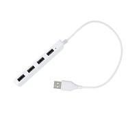 CIYODO Adattatore Convertitore Splitter Di Estensione Hub Usb 2.0 A 4 Porte Per Caricabatterie Per Computer Portatile Pc Supporta Hot Plug Plug And Play