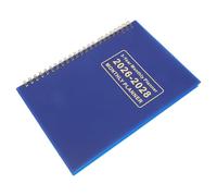 CIYODO Agenda Pocket Planner Mensile Compatto Blu con Copertina Laminata Organizzatore Settimanale Orizzontale Diario Appunti Resistente all Inchiostro per Studenti e Ufficio