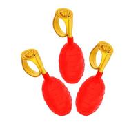 CIYODO Anelli Spray D’Acqua 3 Pezzi per Scherzi Pesce D’aprile, Giocattoli Truccati Divertenti in Plastica Resistente per Feste e Giochi di società