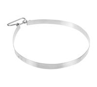 CIYODO Anello in Acciaio Inossidabile Protezione e Prolungamento della Durata del Tagliere per Tagliere, Accessorio Anti-crepa Colore Argento