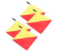 CIYODO Bandiere di Segnalazione Nautiche 4 Pezzi per Vele e Imbarcazioni Cuciture Antivento in Pvc e Tessuto, Accessori Clip in Acciaio Inox e Corde per Decorazione Marina e