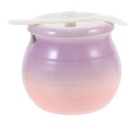 CIYODO Barattolo in Per Spezie Contenitore Per e Condimenti Design Gradiente Viola e Rosa Per Cucina Domestica e Ristoranti Facile Da