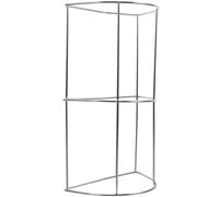 CIYODO Barbecue in Acciaio Resistente Alta Temperatura Supporto per Arrosti Accessorio Pratico per Campeggio e Braciere Esterno