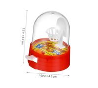 CIYODO Basket Dito in Plastica Mini Basket Giocattolo Educativo 20 Pezzi Set Giocattoli Per Ragazzo Ragazza Divertenti