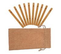 CIYODO Bastoncini di bambù Guida Spirituale per Divinazione Tradizionale 10 Pezzi ed Elegante Aspetto, per Pratiche Buddiste e Decorazioni in Casa