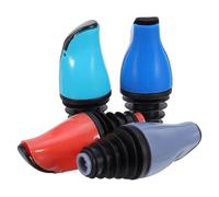 CIYODO Beccuccio Erogatore Automatico per Bottiglie da 16-28mm, 4 Pezzi Apertura Chiusura Automatica, Materiale Pp e Silicone, Facile da Pulire, per Cucina e Condimenti