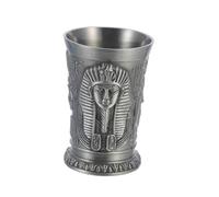 CIYODO Bicchiere da Vino Antica Coppa Retro Goffrata Riutilizzabile e Resistente per Feste e Bar