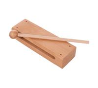 CIYODO Blocco Legno con Mazzuolo Strumento Musicale Percussione per Insegnamento e Sviluppo Ritmico per Classi Musicali e attività Culturali