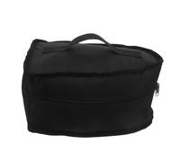 CIYODO Borsa Portaoggetti per Ferro da Stiro Portatile Nera, Custodia Organizer Compatta per Ferro a Vapore Scomparti Interni, Protezione Anti-polvere per Viaggi e Uso Domestico