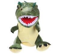 CIYODO Burattino Dinosauro a Mano in Peluche, Marionetta Educativa Interattiva per Stimolare Tatto e Coordinazione, Giocattolo per Genitori e Figli, Pupazzo Realistico senza Pieghe