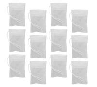 CIYODO Bustine di Tè Usa e Getta in Fibra di Mais 5x7 Cm, Sacchetti Filtro Coulisse per Tè Sfuso, Spezie e Tisane, Set da 100 Pezzi per Infusione Pratica e Resistente al Calore