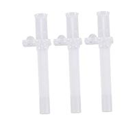 CIYODO Cannucce in Silicone Riutilizzabili Lunghe Per Bottiglia D'acqua, Ugelli Di Ricambio Per Borracce Valvola, Set Da 3 Pezzi Per Idratazione Sicura Quotidiana