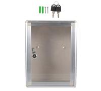 CIYODO Cassetta Postale in Trasparente Media per Montaggio Parete Contenitore Lettere e Suggerimenti per Uffici Negozi e Edifici Governativi