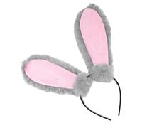 CIYODO Cerchietto Pasquale Orecchie Coniglio in Peluche Copricapo Per Feste e Cosplay Accessorio Per Donne e Ragazze Per Pasqua e Eventi Tematici