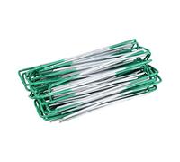 CIYODO Chiodi per Terreno a u Verde 20 Pezzi per Giardinaggio e Tende, Picchetti per Manto Erboso Resistenti per Prato Sintetico e Protezione Teloni, Ancoraggi per Esterni e Recinzioni