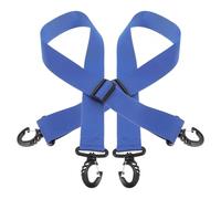 CIYODO Cinghia Porta Scarponi da Sci Regolabile Maniglia e Tracolla, Set da 2 Pezzi Resistente All’usura, Compatibile Scarponi di Tutte le Misure, per Trasporto Pratico e Sicuro Durante