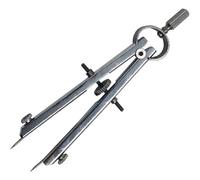 CIYODO Compasso per Disegno Circolare in Acciaio Inox Resistente, Bussola per Studenti e Professionisti, Strumento per Arte, Matematica e Design Tecnico, Forniture per Ufficio e Scuola,