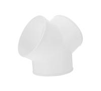 CIYODO Connettore Per Condotto A Tre Vie Divisore Per Condotto in Materiale Abs Robusto E Durevole Per Ventola Di Scarico E Accessori Per Tubo Flessibile