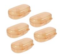 CIYODO Contenitore Per Ciucci Protettivo Da 5 Pezzi Custodia Portatile Per Ciucci Da Viaggio