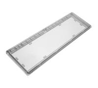 CIYODO Coperchio per Presa Elettrica a 4 Posizioni in Plastica Nera Resistenza a Urti e Fuoco, Design Semplice ed Elegante per Casa e Ufficio